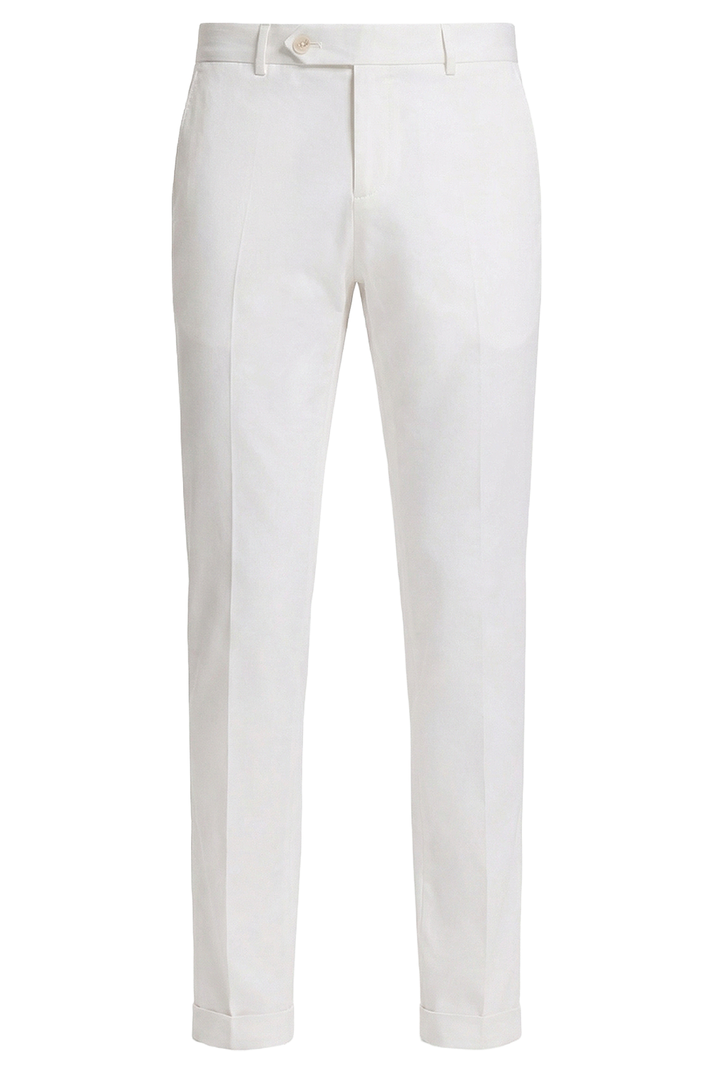 תמונה קידמית של מכנסיים מחויטים בגזרת סלים