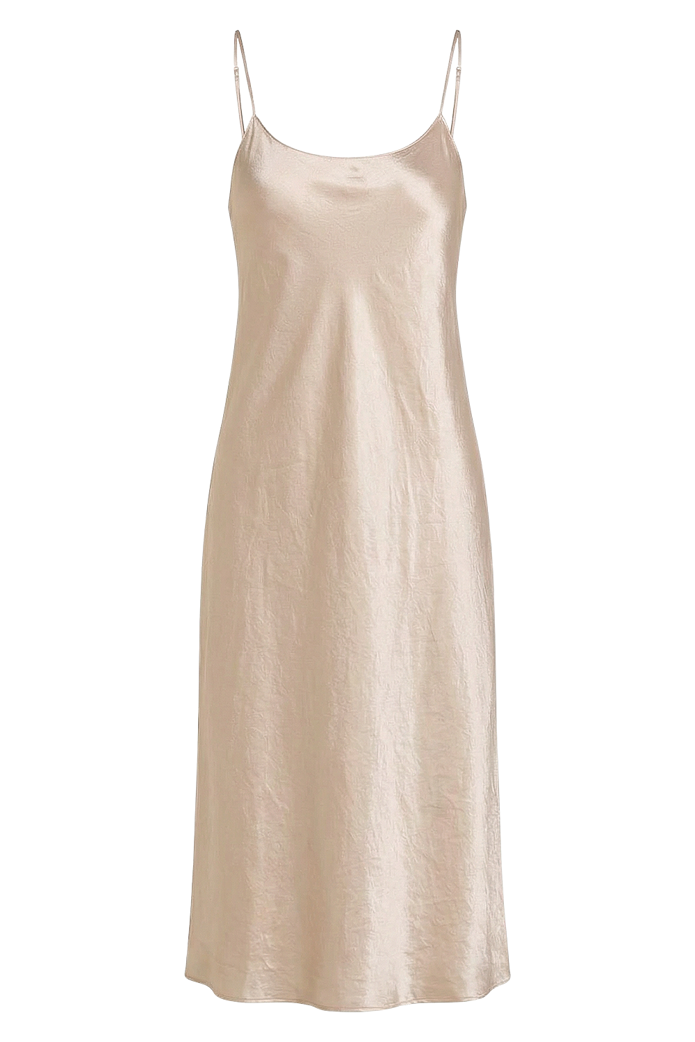 תמונה קידמית של שמלת סליפ-און