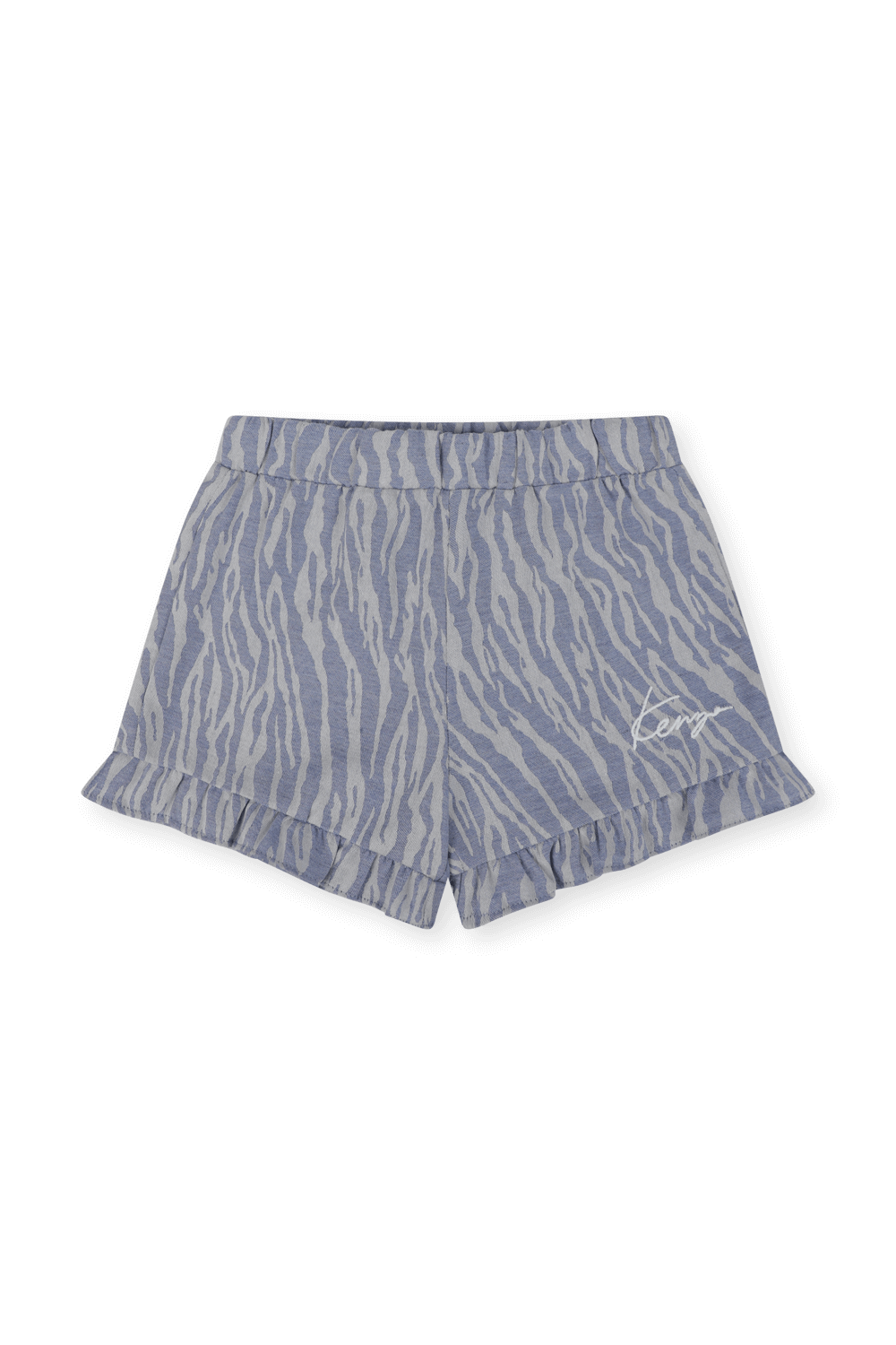 תמונה קידמית של מכנס ברמודה עם הדפס