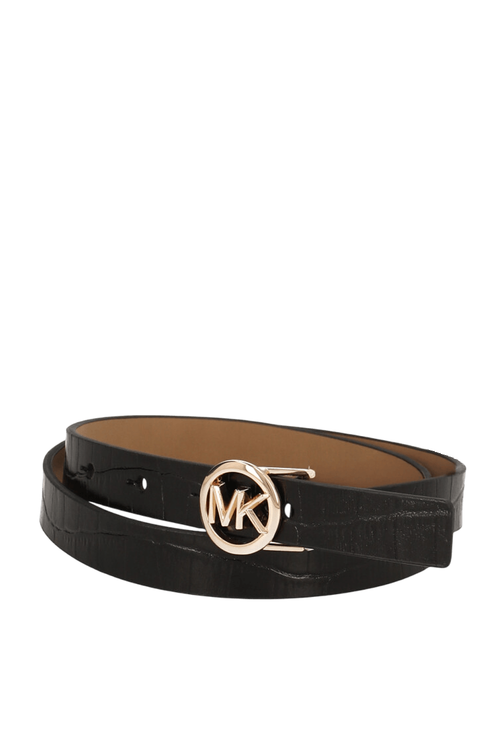 תמונה קידמית של חגורת עור