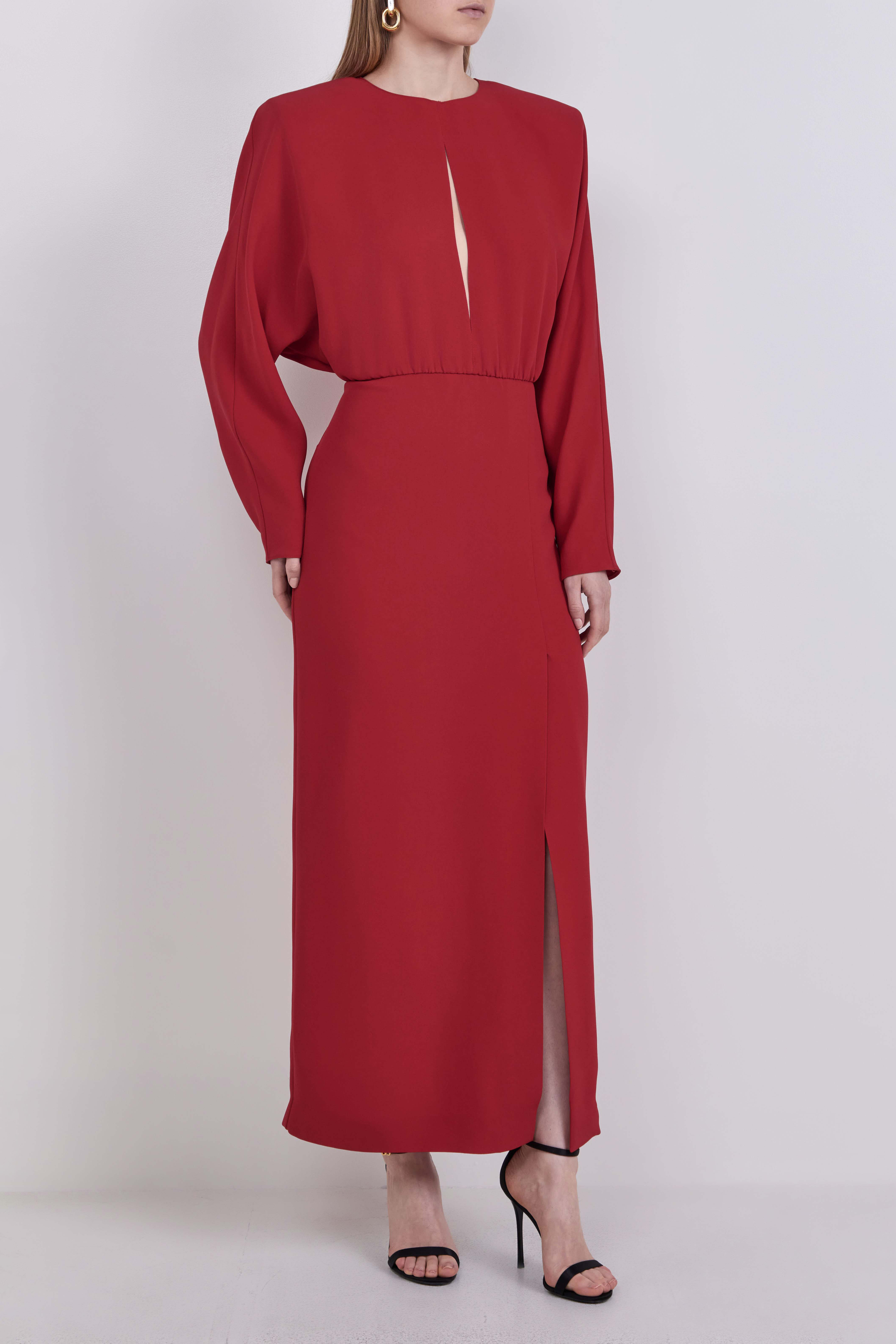 תמונת דוגמן קידמית של שמלת מידי