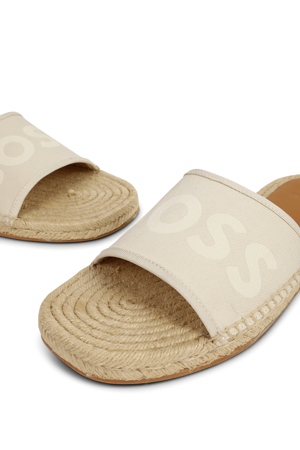 תמונת תקריב של כפכפי סליידס אספדריל