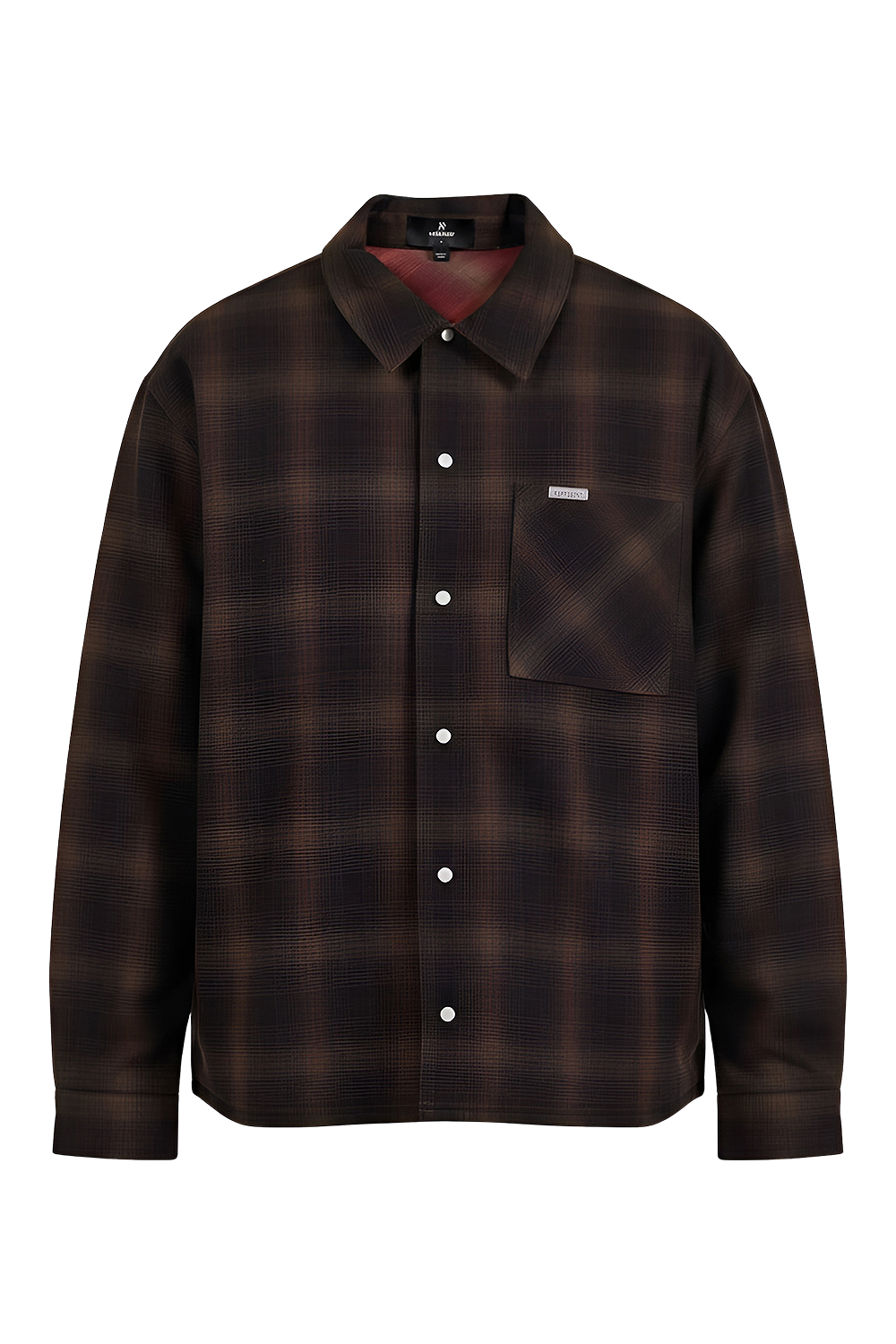 תמונה קידמית של חולצת ז'קט דו-צדדית