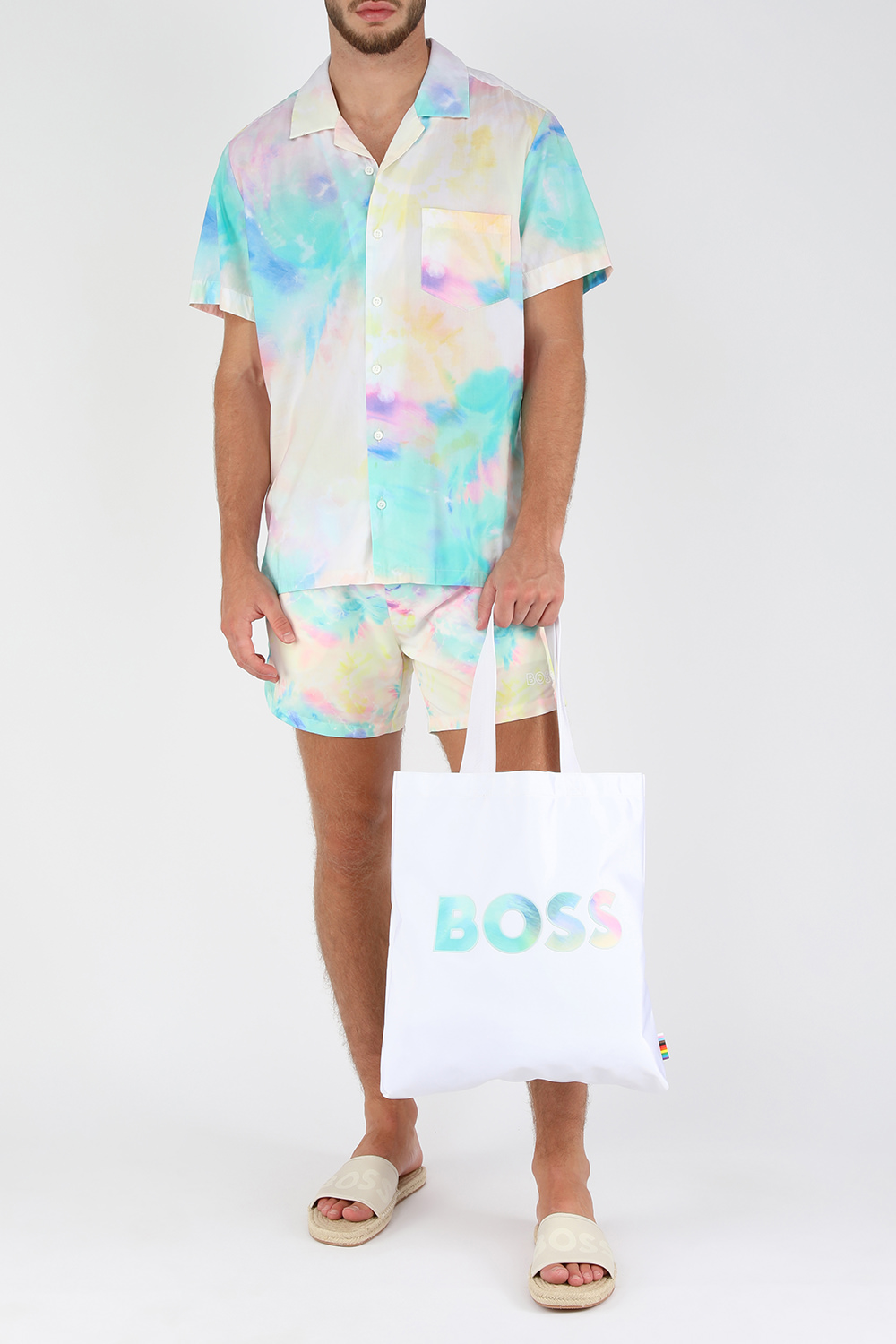 תמונת דוגמן קידמית של כפכפי סליידס אספדריל