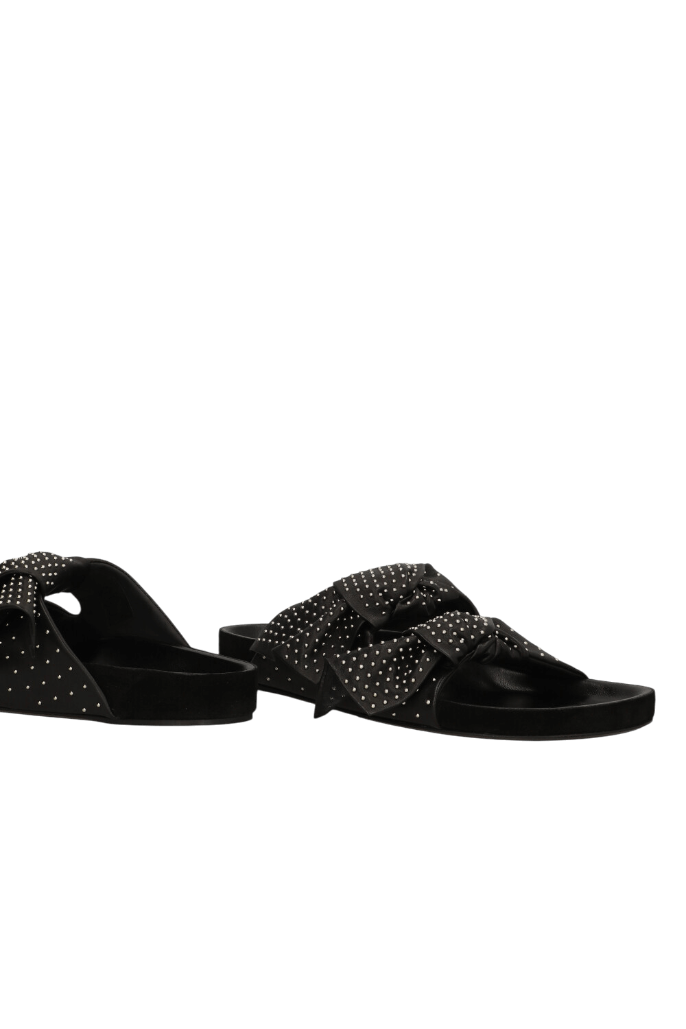 תמונת תקריב של כפכפי סלייד