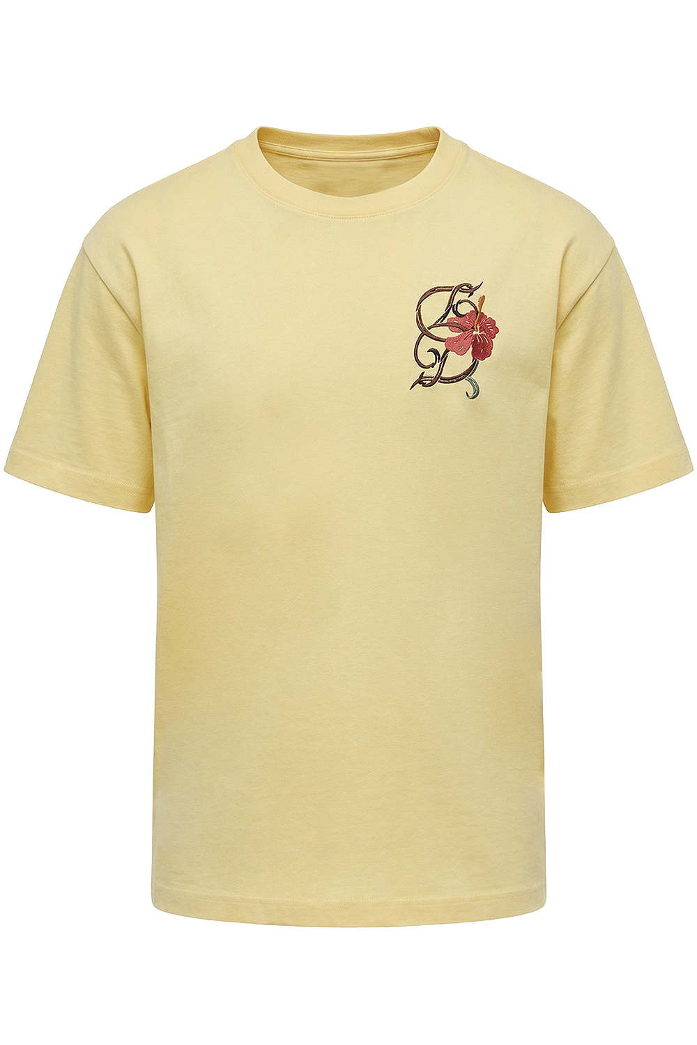 תמונה קידמית של חולצת טי בגזרה ישרה