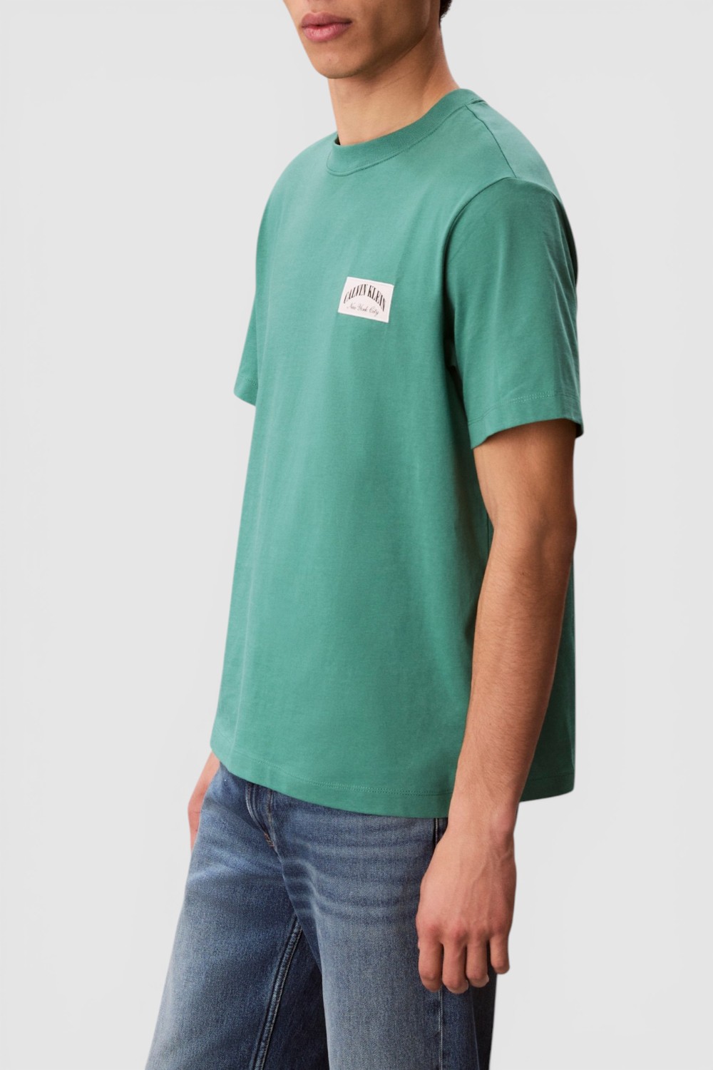 תמונת תקריב דוגמן של חולצת טי