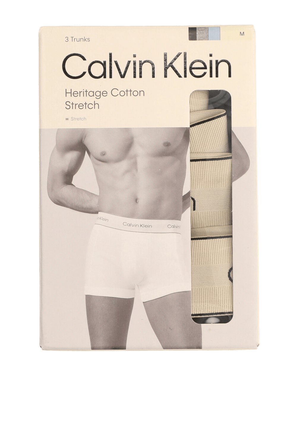 תמונה קידמית של מארז שלושה תחתוני טראנק