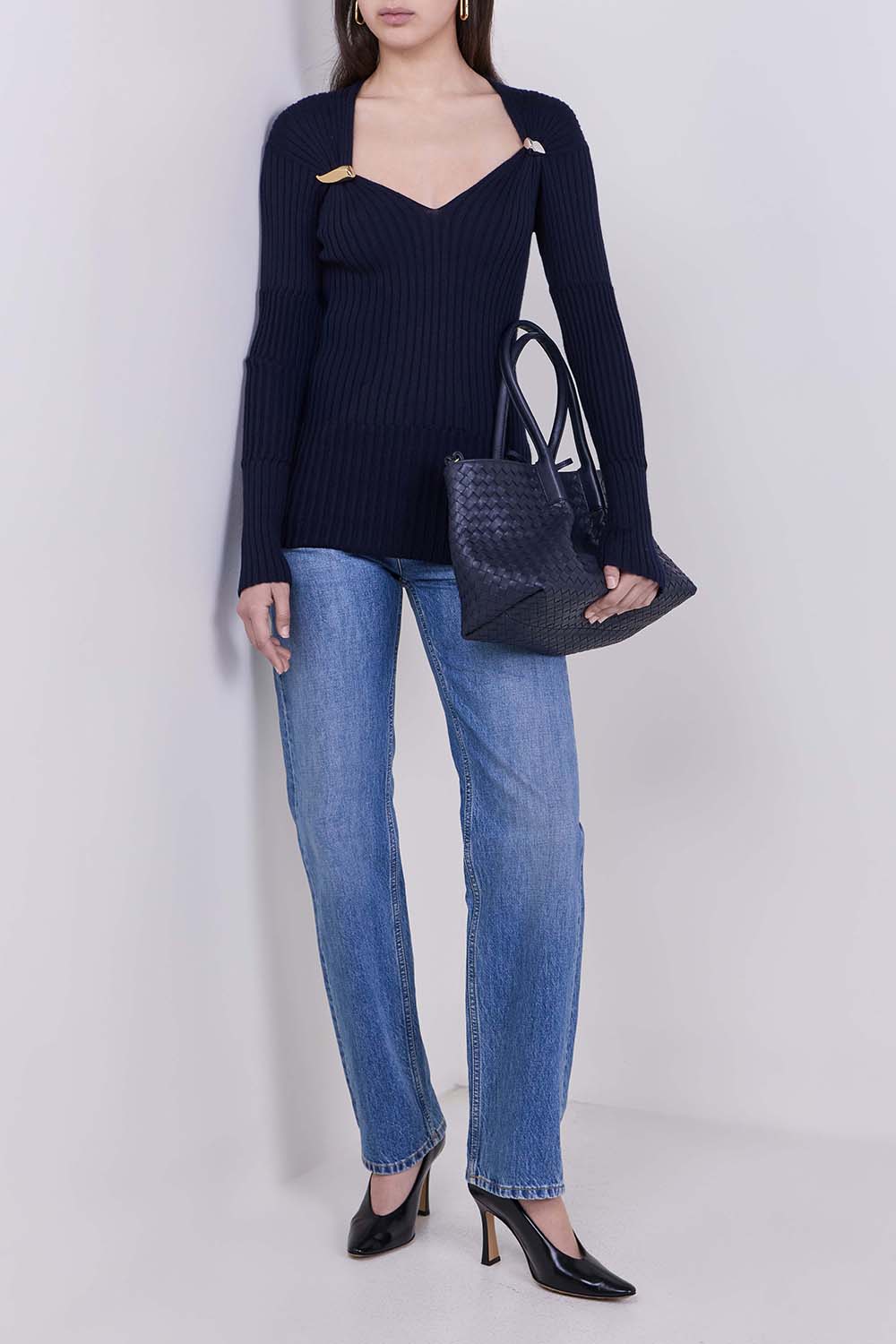 תמונת דוגמן קידמית של תיק נשיאה דו-צדדי פינקוטקה מדיום