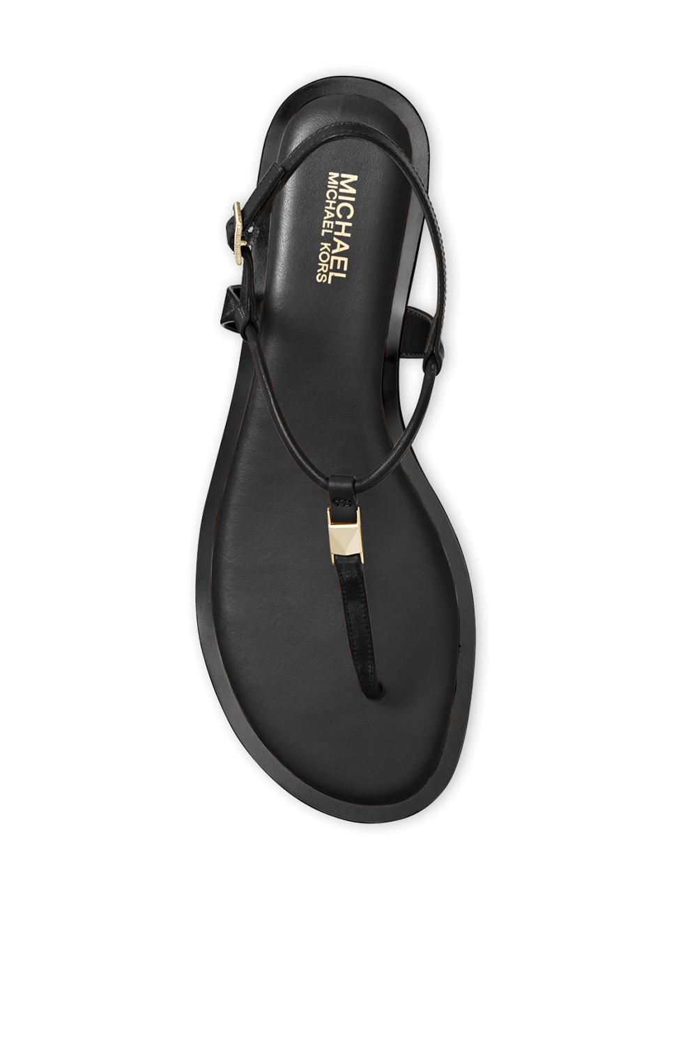 Glitter Chain-Mesh Sandal in Black MICHAEL KORS