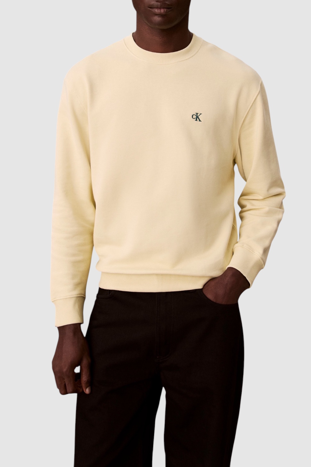 תמונת דוגמן קידמית של סווטשירט כותנה