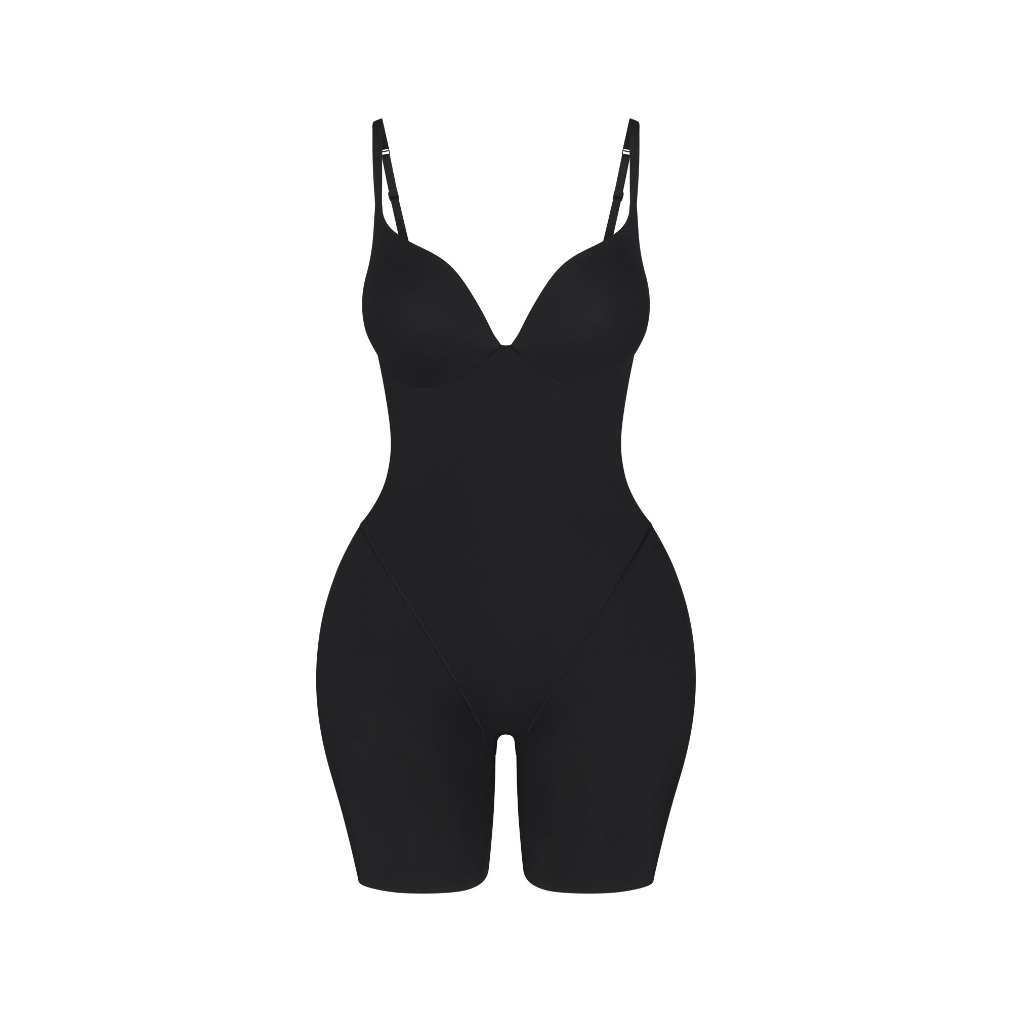 תמונה קידמית של SKIMS ULTIMATE BODY MID THIGH BODYSUIT