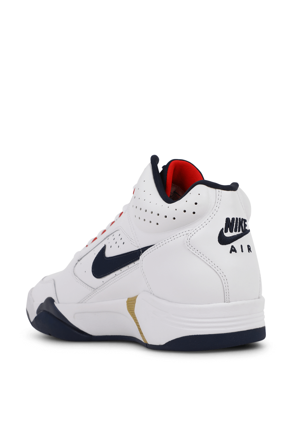 תמונה אחורית של נעלי ספורט אייר פלייט לייט לבנות