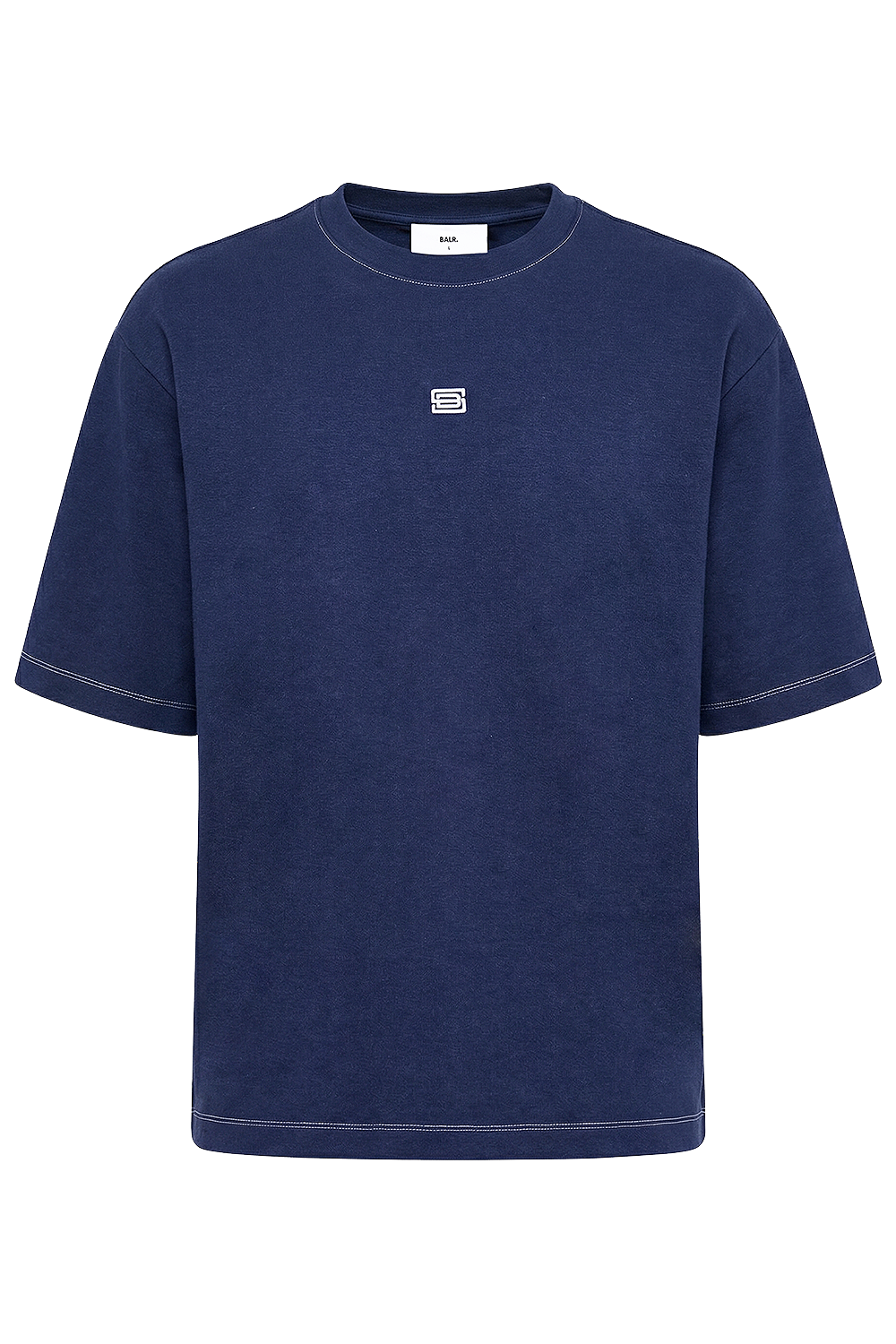 תמונה קידמית של חולצת טי אוברסייז