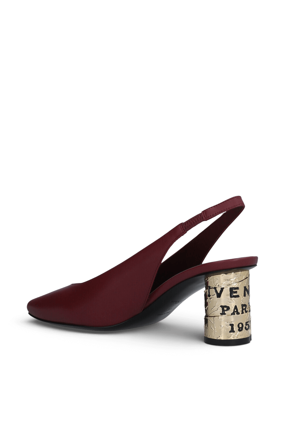 תמונה אחורית של נעלי עקב סלינגבק