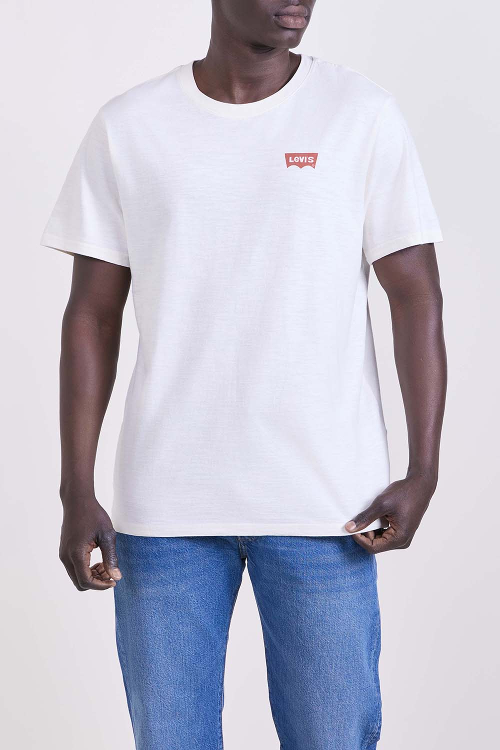 תמונת דוגמן קידמית של חולצת טי בגזרה משוחררת