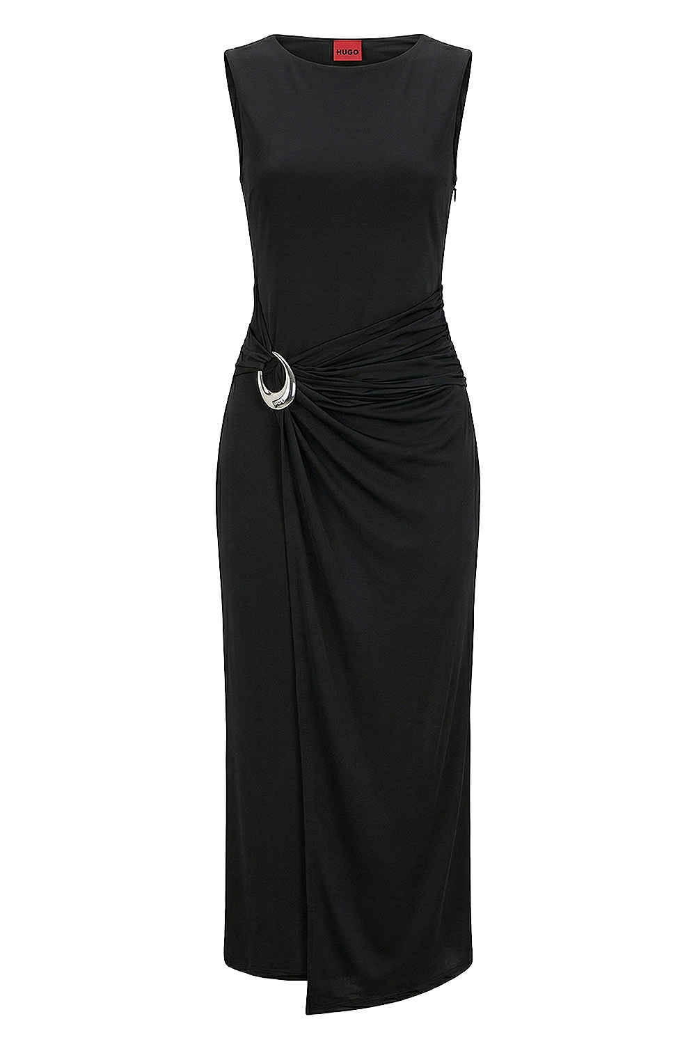 תמונה קידמית של שמלת מידי בגזרת סלים