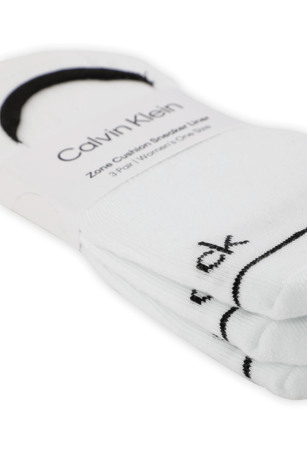 3Pack Logo Socks in White CALVIN KLEIN