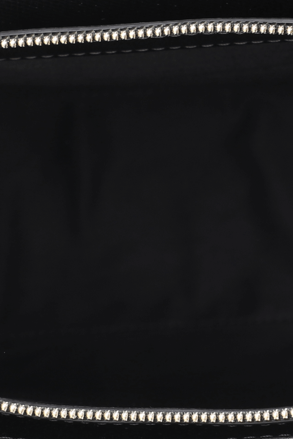 תמונת פנים של Armani Logo Shopping Bag in Black