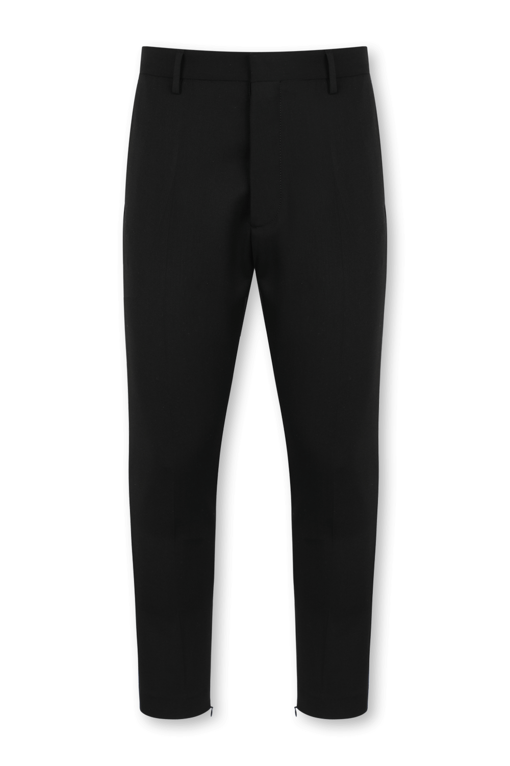 מכנסיים מחויטים בגוון שחור DSQUARED2