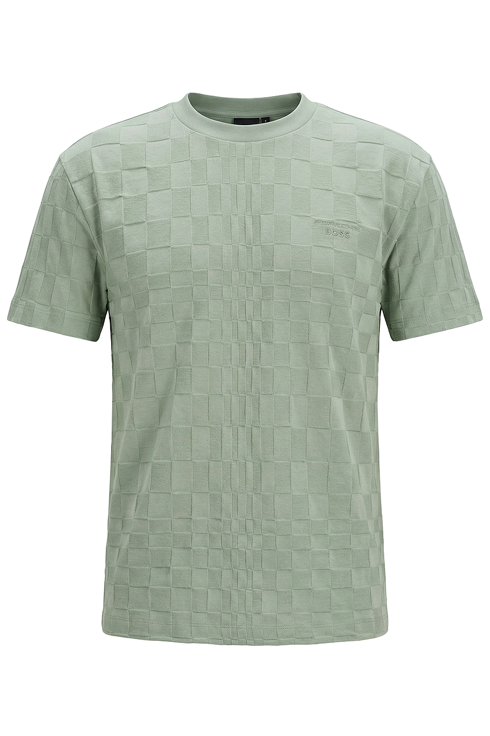 תמונה קידמית של חולצת טי בוס X פורשה