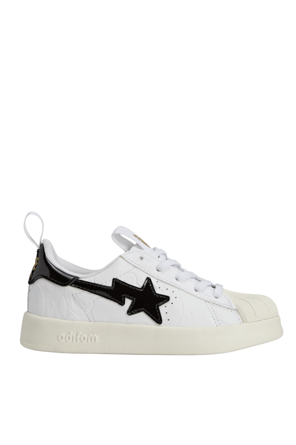 תמונה קידמית של אדידס X ביאפ נעלי סניקרס סופרסטאר