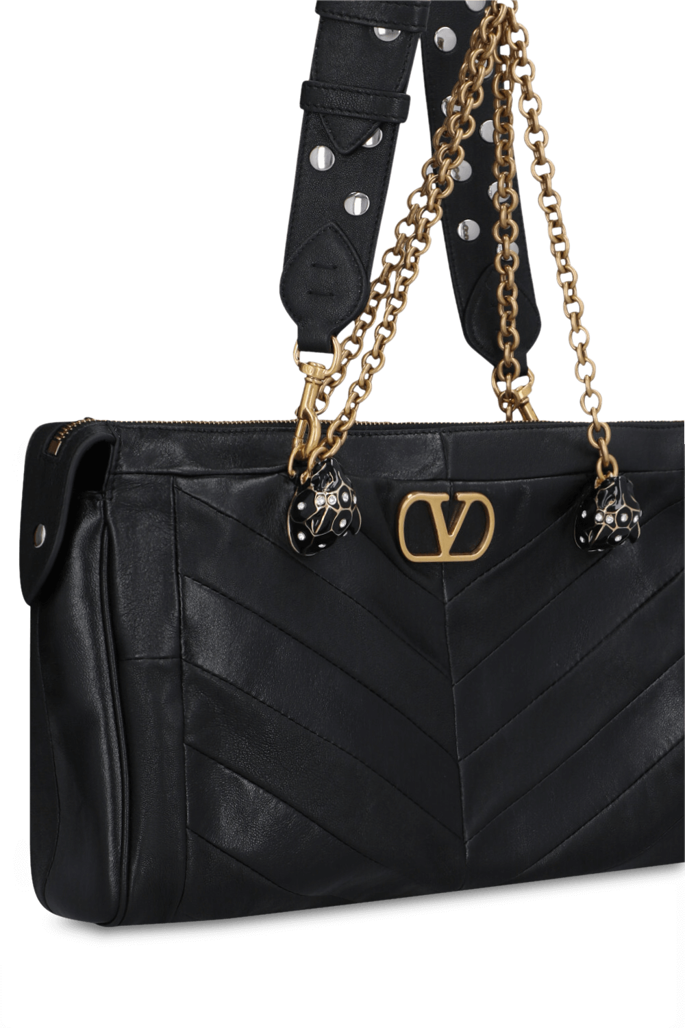 תמונת תקריב של תיק כתף