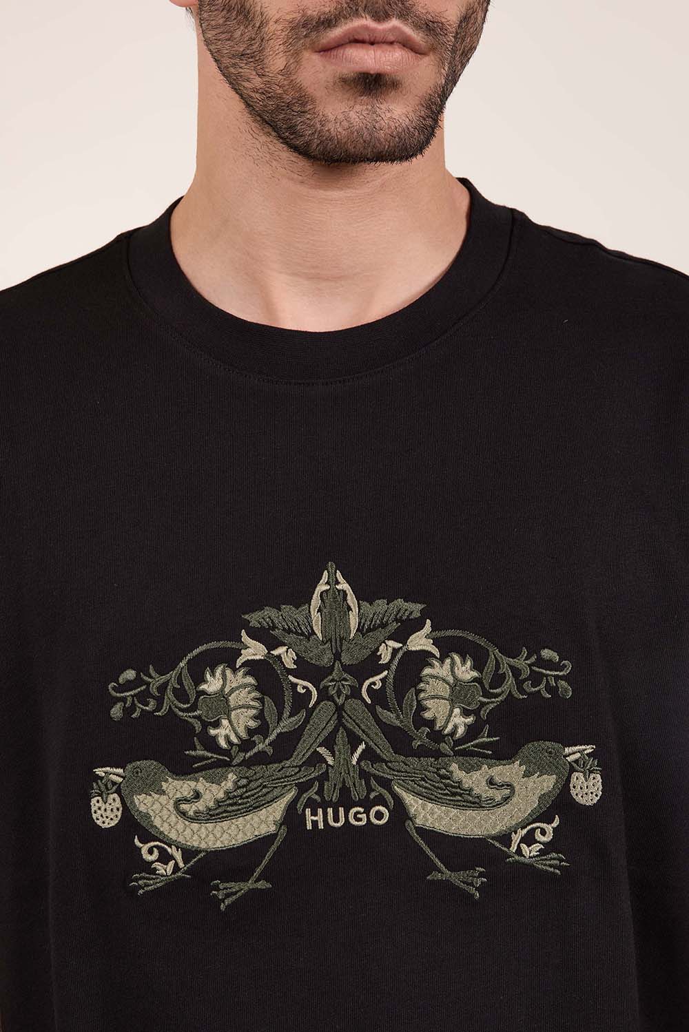 תמונת תקריב דוגמן של חולצת טי