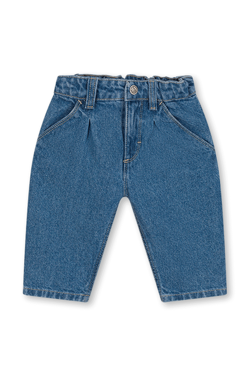 תמונה קידמית של מכנסי ג'ינס - גילאי 6-12 חודשים