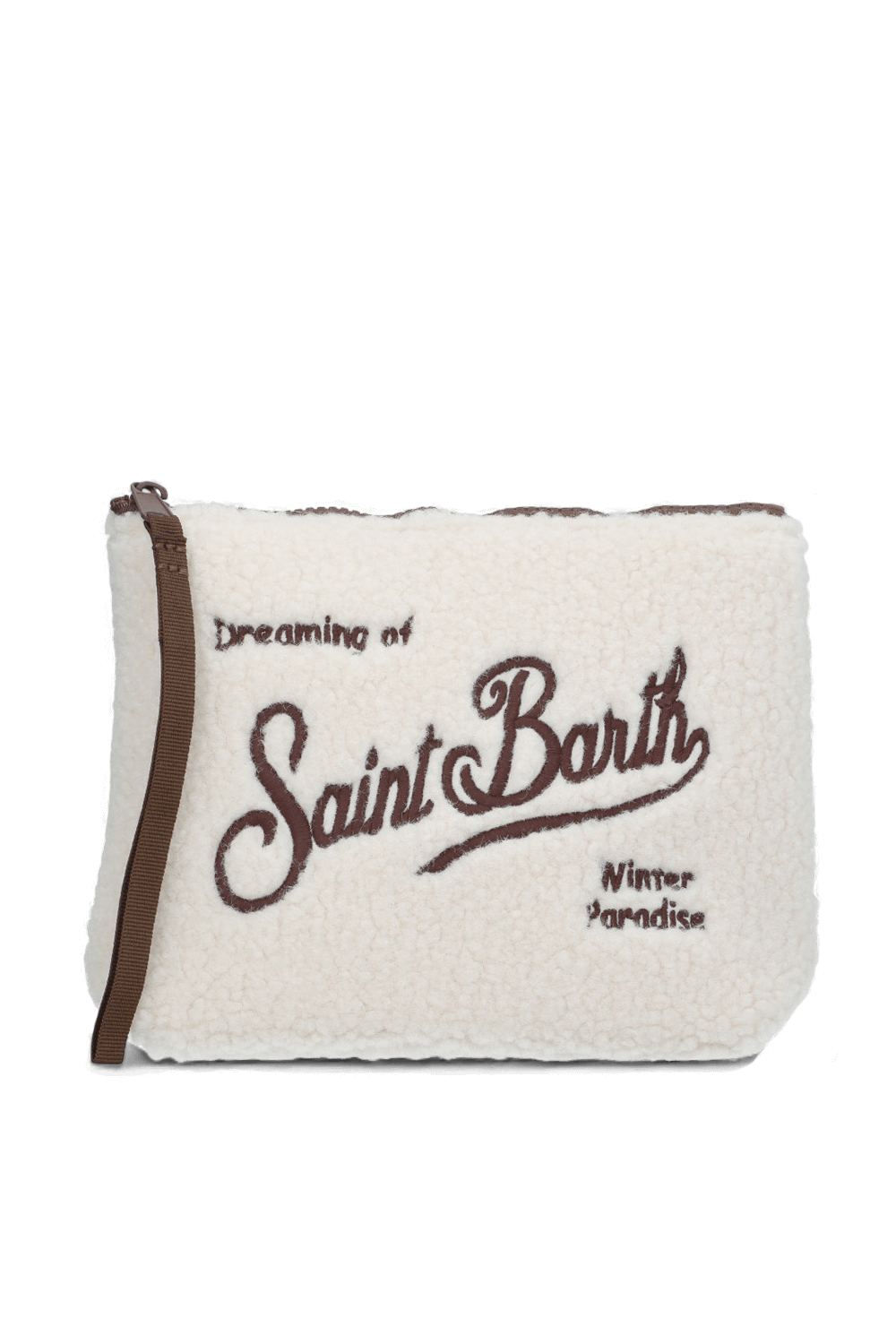 תמונה קידמית של תיק קלאץ' צמר