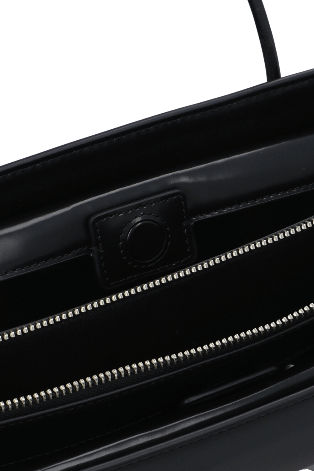 תמונת פנים של תיק כתף עור