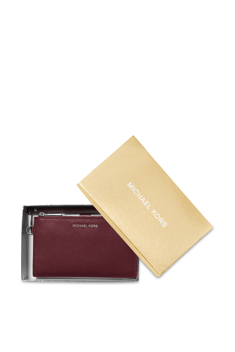 תמונת פנים של ארנק סמארטפון מעור מגורען