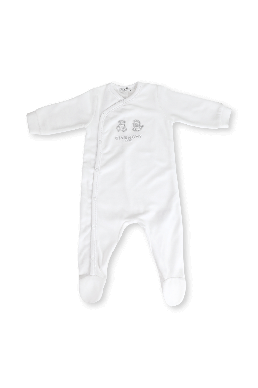 סט הכולל בגד גוף ארוך ודובי פרוותי - גילאי 1- 12 חודשים GIVENCHY KIDS