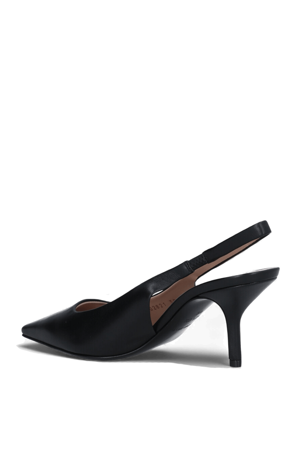 תמונה אחורית של נעלי עקב סלינג בק