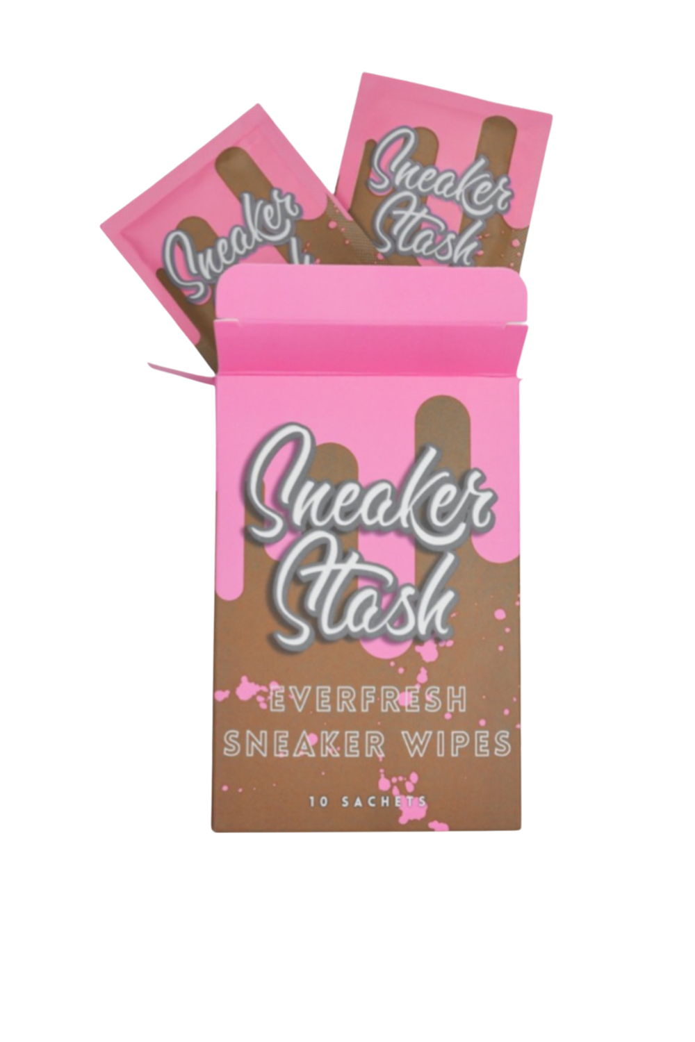 תמונה קידמית של מגבוני סניקרס