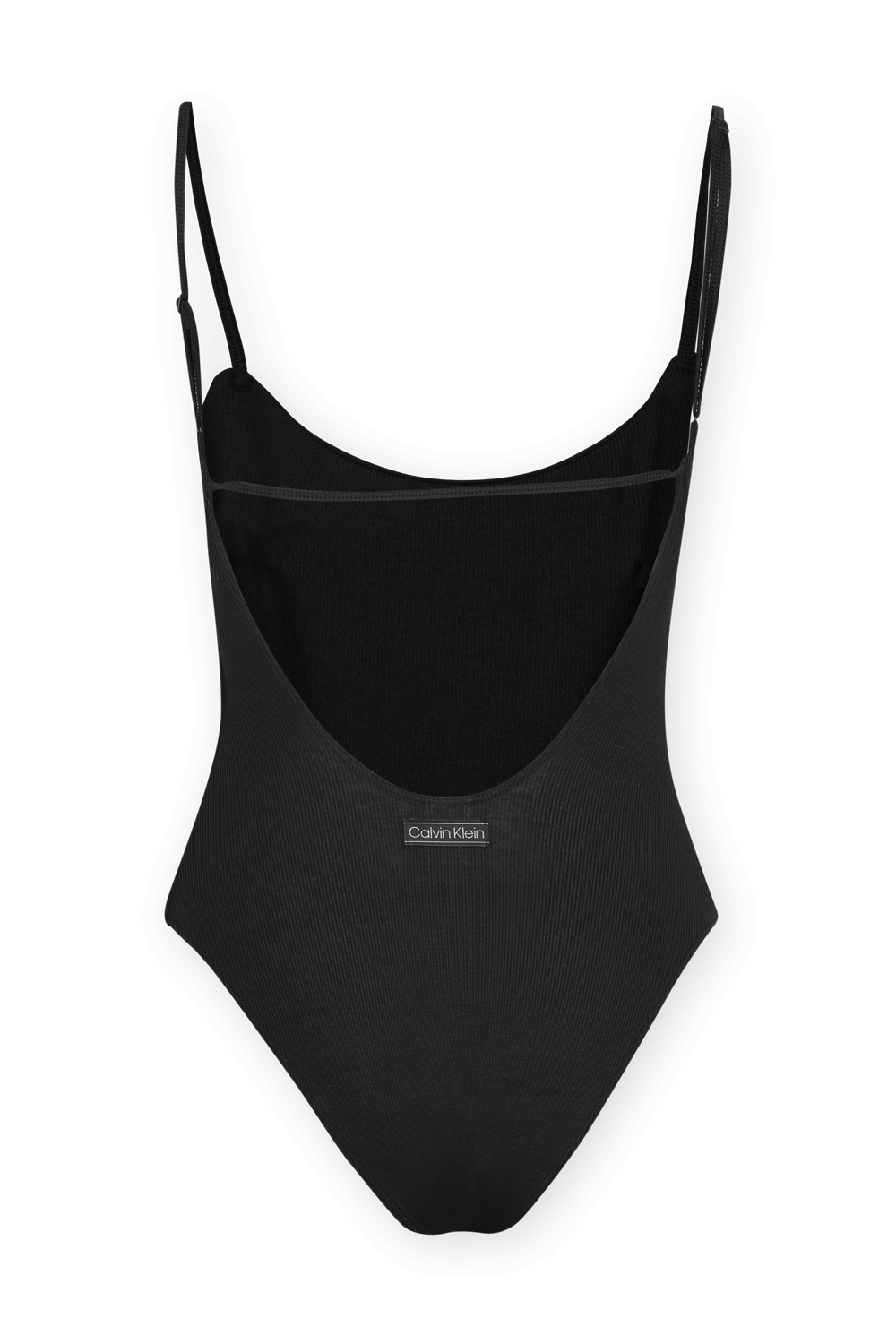 תמונה אחורית של בגד גוף בצבע שחור