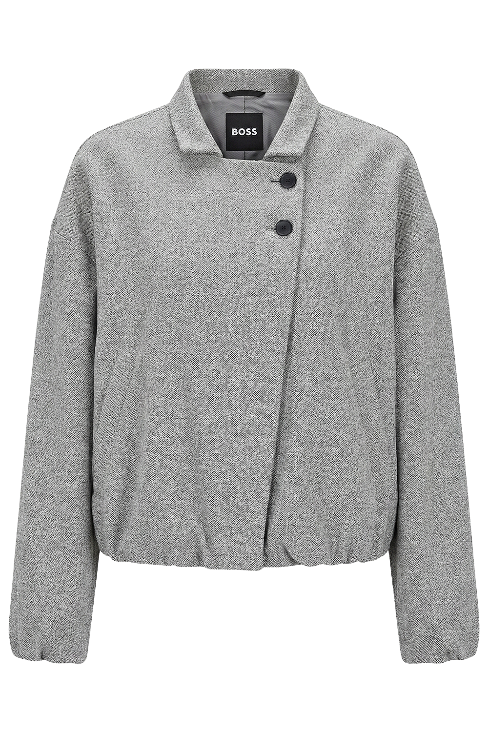 תמונה קידמית של ז'קט מחויט