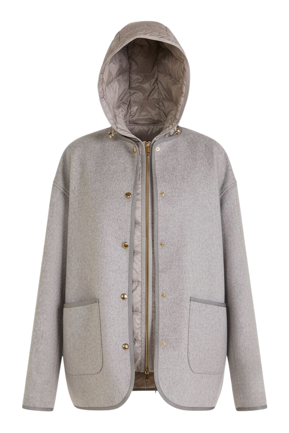 תמונה קידמית של מעיל פוך קצר 3 ב-1