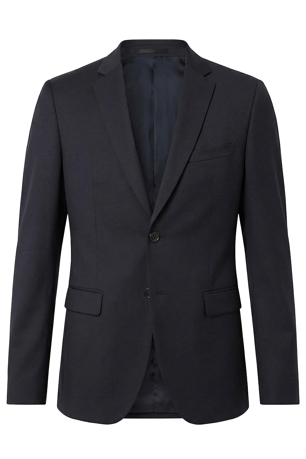 תמונה קידמית של ז&rsquo;קט מחויט בגזרת אקסטרה סלים