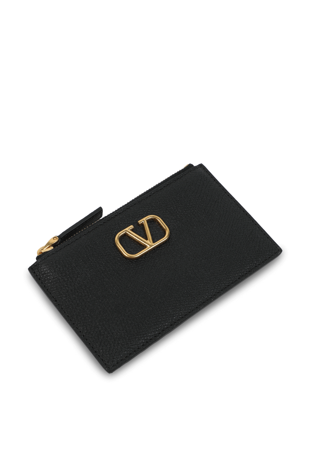 תמונת תקריב של ארנק כרטיסים עם רוכסן